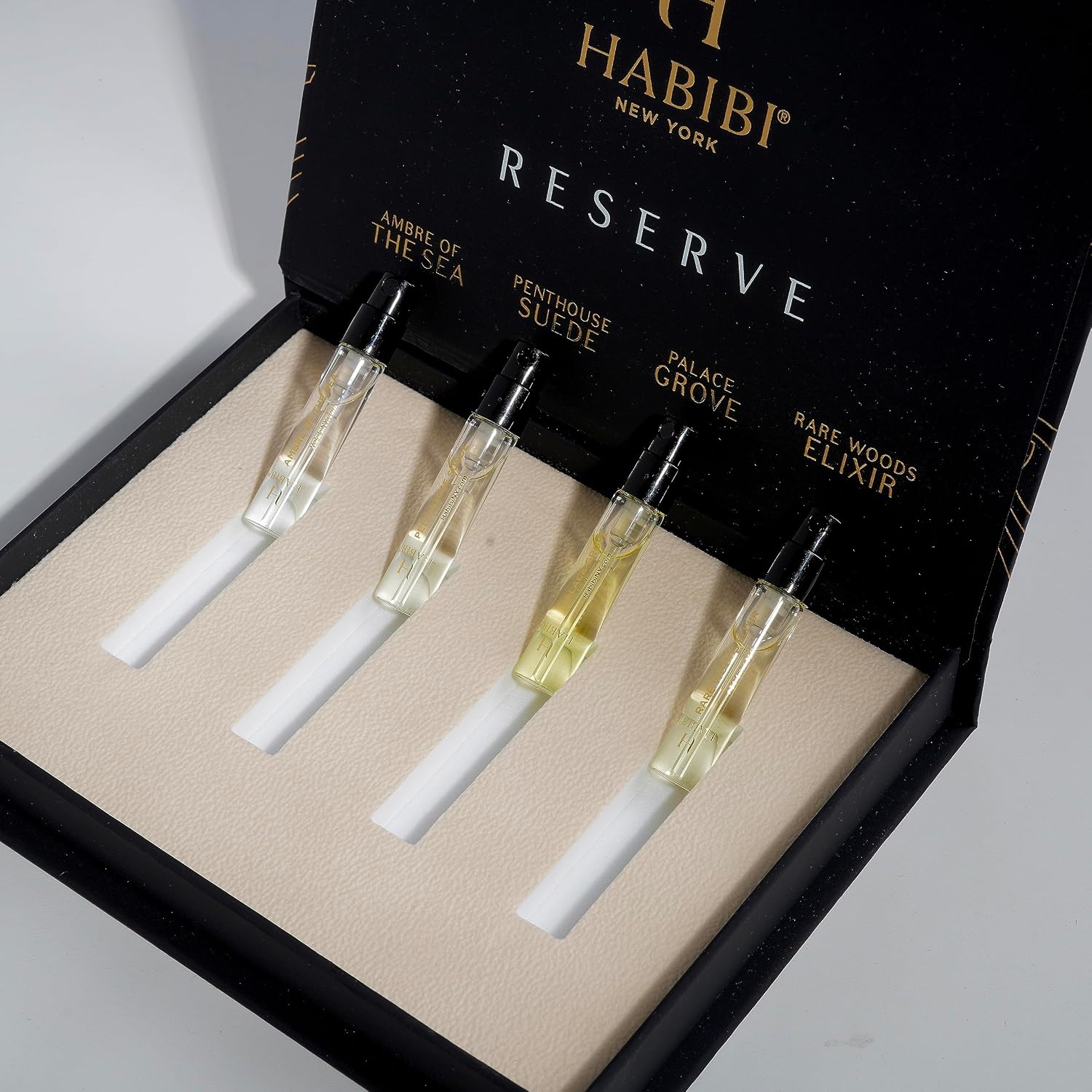 Reserve Oud Collection Discovery Sample Set | Eau De Parfum | Travel Perfume Oud Samples For Women And Men, Cologne Samples For Men,Made In Usa