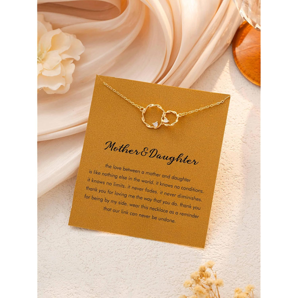 Baydurcan Dainty Gold Necklace for women - 14K Gold Plated Pendant Necklaces Gifts for Friends Sister Mother, Birthday, Christmas, Graduation, Inspirational Gifts