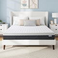 Gelsea Queen Mattress 10 Inch For Cool Sleep & Pressure Relief, Gel-Infused Green Tea Memory Foam, Medium Plush Support With Egg-Crate Design, Certipur-Us Certified, Fiberglass Free Bed In A Box
