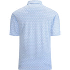 Esabel.C Golf Shirts For Men Dry Fit Performance Short Sleeve Print Moisture Wicking Collared Shirt