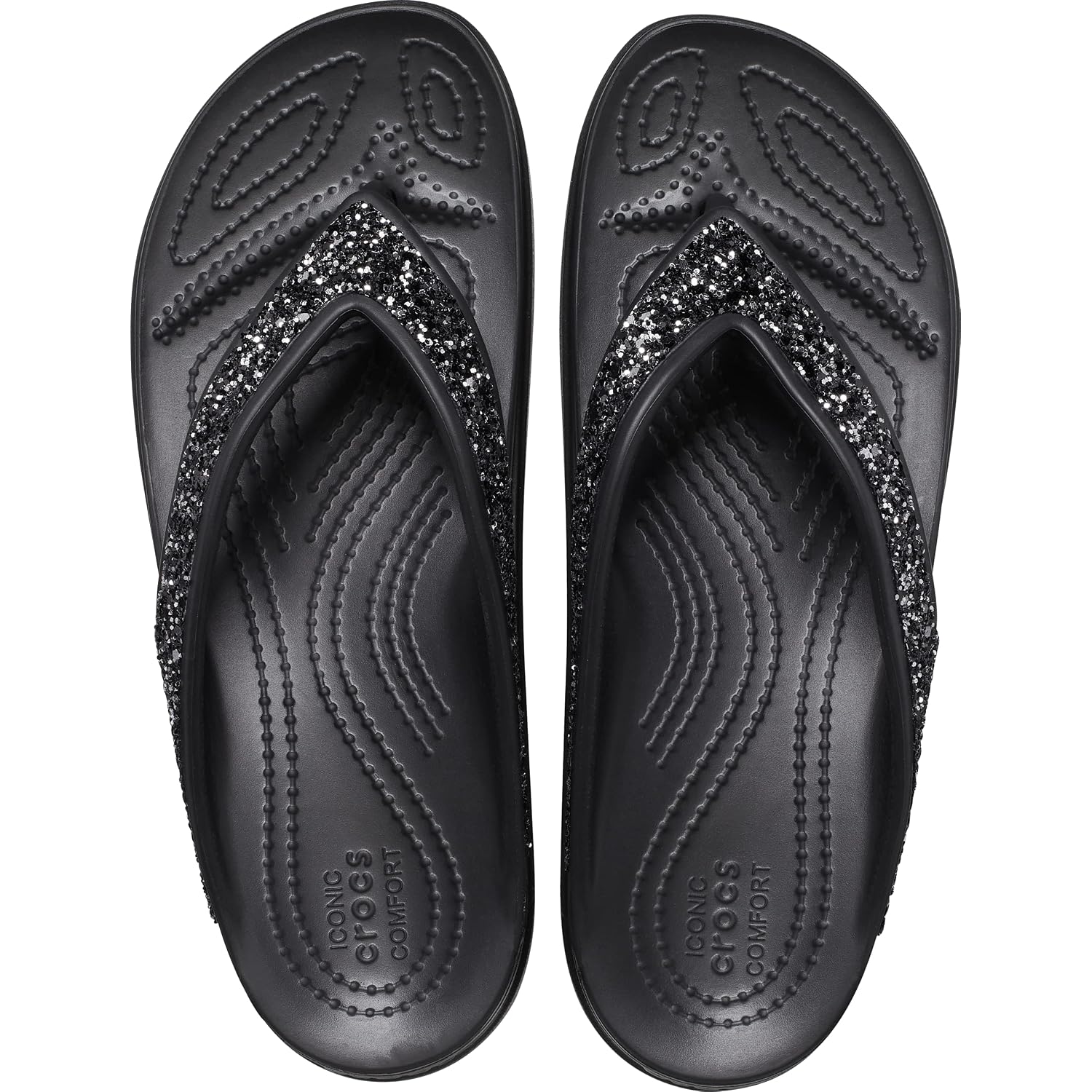 Crocs Sloane Embellished Wedge Flip Flops | Sandals For Women