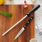 Henckels Classic 4-Inch Paring Knife, Razor-Sharp, German Engineered | Fully Forged Construction Provides Balance With Traditional Triple-Rivet Handles Enables Comfortable Easy Cutting.