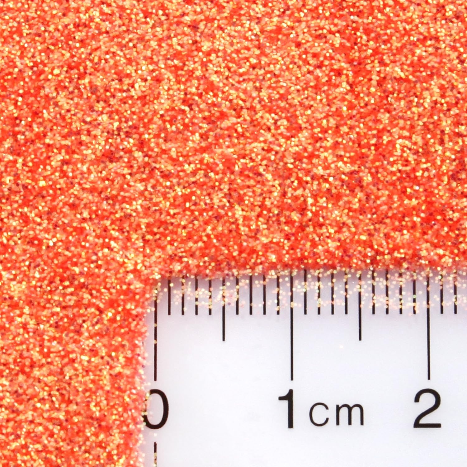 GLITTIES - Tangerine - Nail Art Iridescent Fine (.008") Glitter Powder - for Gel Nail Polish, Gel and Acrylic Nail Powder - (10 Gram Jar)