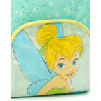 Disney Tinker Bell Girls Green Glitter Backpack Rucksack Adjustable Straps Compartments School Daypack Kids Travel Bag