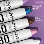 Nyx Professional Makeup Jumbo Eye Pencil, Blendable Eyeshadow Stick & Eyeliner Pencil - Milk (White)