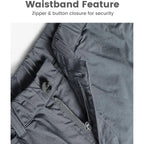 Maamgic Mens Shorts Casual 4 Inch Cotton Casual Shorts For Men Elastic Waistband Mens Casual Shorts Daily Wear