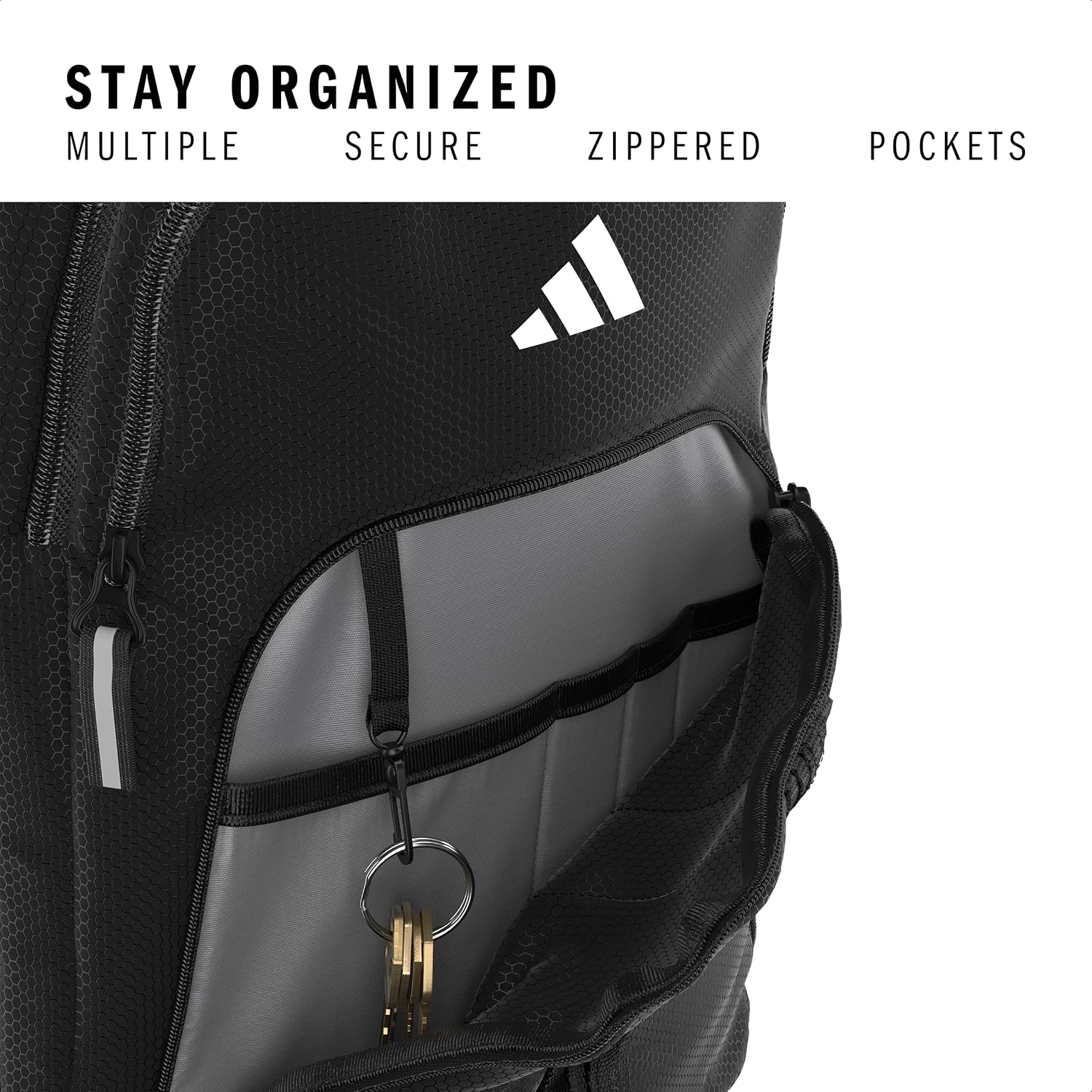 Adidas Primetime Large Backpack For School, Gym And Travel, 41L