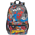 Get Trend Marvel Spider-Man Kids Backpack, Boys Lightweight 18 Inch Book Bag, Padded Straps Travel School Bag Gifts For Boys (Multi Spiderman)