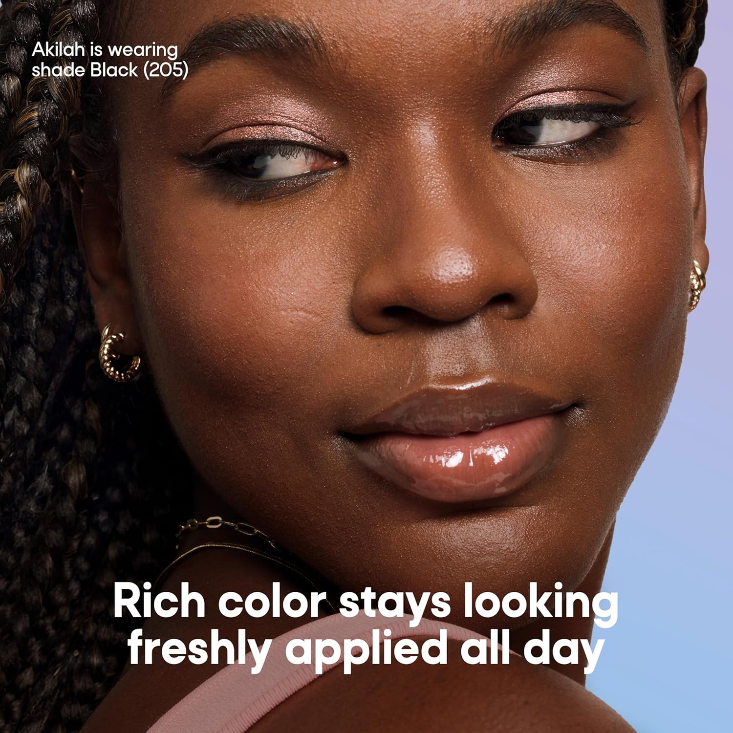 Almay All-Day Eyeliner Pencil, Smudge Proof, Waterproof Eye Makeup, Hypoallergenic, Built-In Sharpener, 205 Black, 0.01 oz