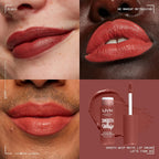 Nyx Professional Makeup Smooth Whip Matte Lip Cream, Long Lasting, Moisturizing, Vegan Liquid Lipstick - Latte Foam (Pinky Mauve)