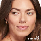 COVERGIRL Clean Invisible Foundation Makeup, Dewy & Glowy Natural Finish, Buildable Coverage, Skin-Like Smooth Look, Vegan, Buff Beige, 1oz