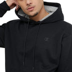 Champion Men'S Pullover Fleece Hoodie, Standard Fit, Midweight, C Logo, Available In Regular And Big & Tall