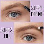 Maybelline Express Brow 2-In-1 Pencil And Powder Eyebrow Makeup, Blonde, 1 Count
