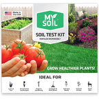 Mysoil Soil Test Kit, Unlock Your Lawn & Garden Potential, Complete & Accurate Nutrient And Ph Analysis With Recommendations Tailored To Your Soil And Plant Needs