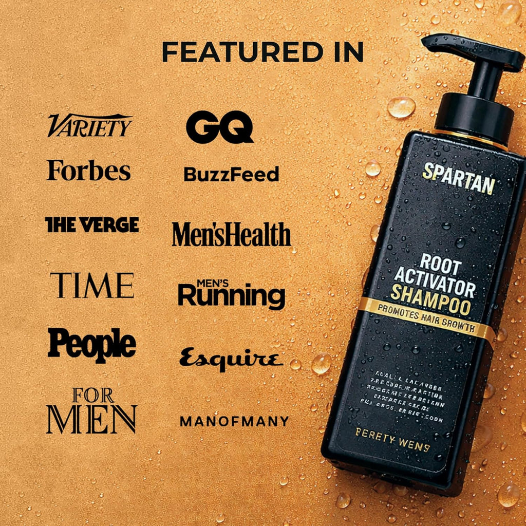 SPARTAN™ Root Activator Shampoo For Men - Hair Growth Shampoo for Hair Loss and Thinning Hair