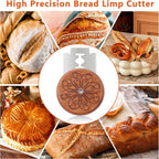 UFO Bread Lame Cutter for Homemade Sourdough,Bread Scorer Tool for Sourdough with 5 Blades and Storage Cover,Slashing Tool Bread Cutting Knife for Artisan Bread and Baguette Makers,Circle
