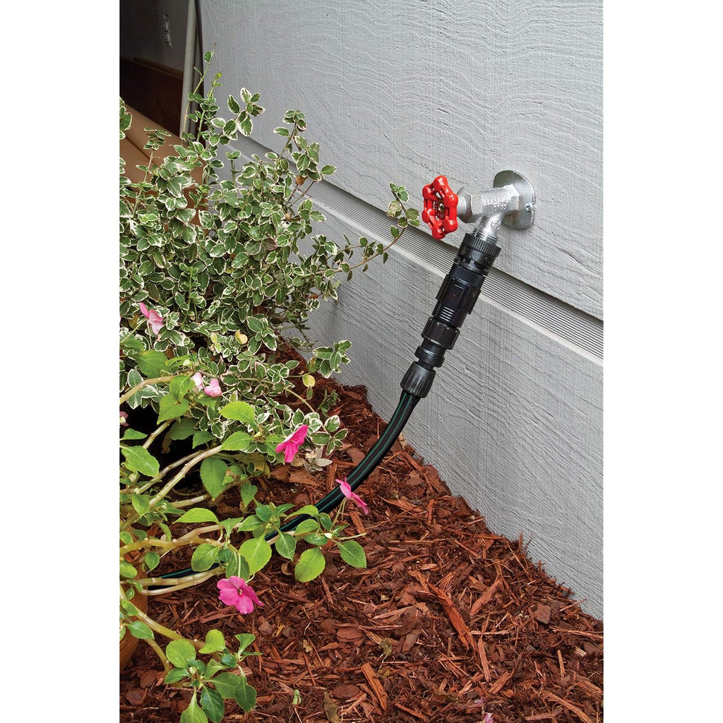 Rain Bird Fckit-1Pk Drip Irrigation Easy Fit Faucet Connection Kit For 1/2" Tubing, Includes Pressure Regulator And Filter