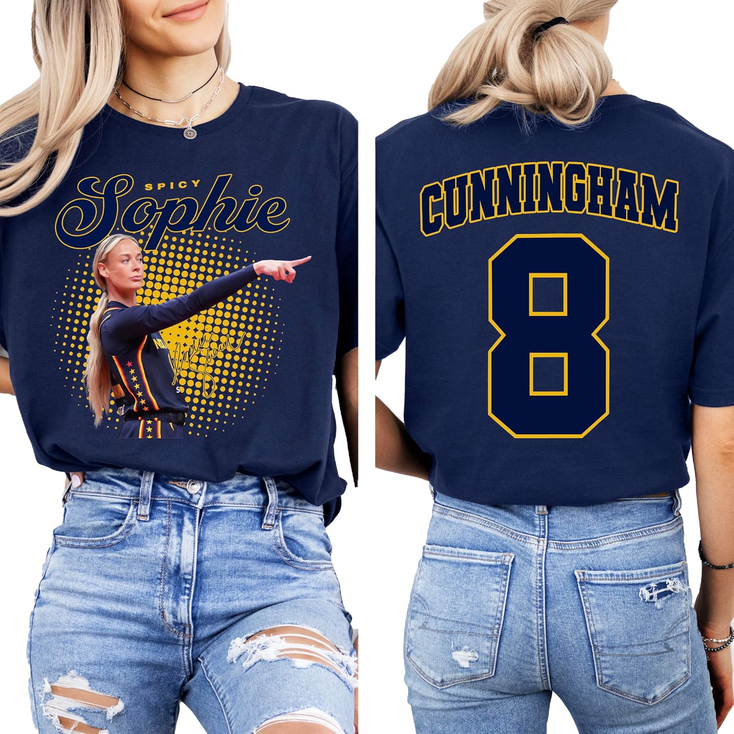 Sophie Cunningham Shirt, Sophie Pointing Point God T-Shirt