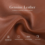 Befen Genuine Leather Small Crossbody Bags For Women, Rfid Phone Purse With Card Slots, Multi Pockets Crossbody Purses