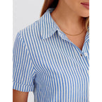 Anrabess Womens Summer Shirt Dresses | Lightweight Breathable, Short Sleeve Button Polo Collar T-Shirt Dress, Daily Beach Work Outfits, Spring Fall Clothes