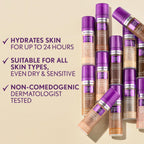 Covergirl Simply Ageless Skin Perfector Essence Foundation, 20 Light, Tinted Skincare Makeup Hybrid, Sheer Tint, Radiant Finish, Glowy Finish, Vegan Formula, 1.0Oz