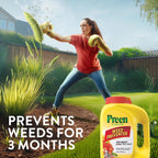 Preen Garden Weed Preventer 16 Lb. Drum, Covers 2,560 Sq. Ft. | Pre Emergent Weed Control For Flower And Vegetable Gardens - Prevents Weeds Up To 3 Months - Safe For Use Around 200 Plants