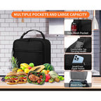ZM-YOUTOO Lunch Box for Men - Reusable Lunch Bag Men Adult Women- Insulated Small LunchBox