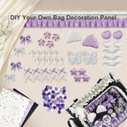 Ita Bag,DIY Clear Pin Display Bag with Insert and Accessories,Anime Kawaii Ita Crossbody Purse,Women Y2K Shoulder Bags