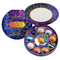 Tintark Galactic Assemble Eyeshadow Palette, 14 Solar System Shimmer Shades, 3D Planet Design, Wet Pressed Metallic Powder, Talc Free Vegan Galaxy Makeup Gift For Women Teens