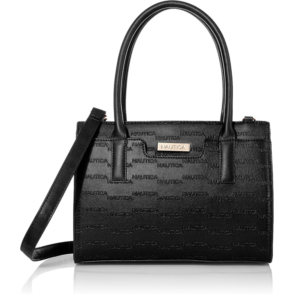 Nautica Womens Sandy Jr. Top Handel Satchel with Removable Crossbody Strap