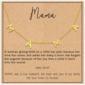 SmileBelle Necklaces for Women as First Mothers Day Gifts, Mama Necklace as New Mom Gifts Gigi Necklace as Gigi Gift Mimi Necklaces as Gift for Mimi First Time Mommy Jewelry for Expecting Mother