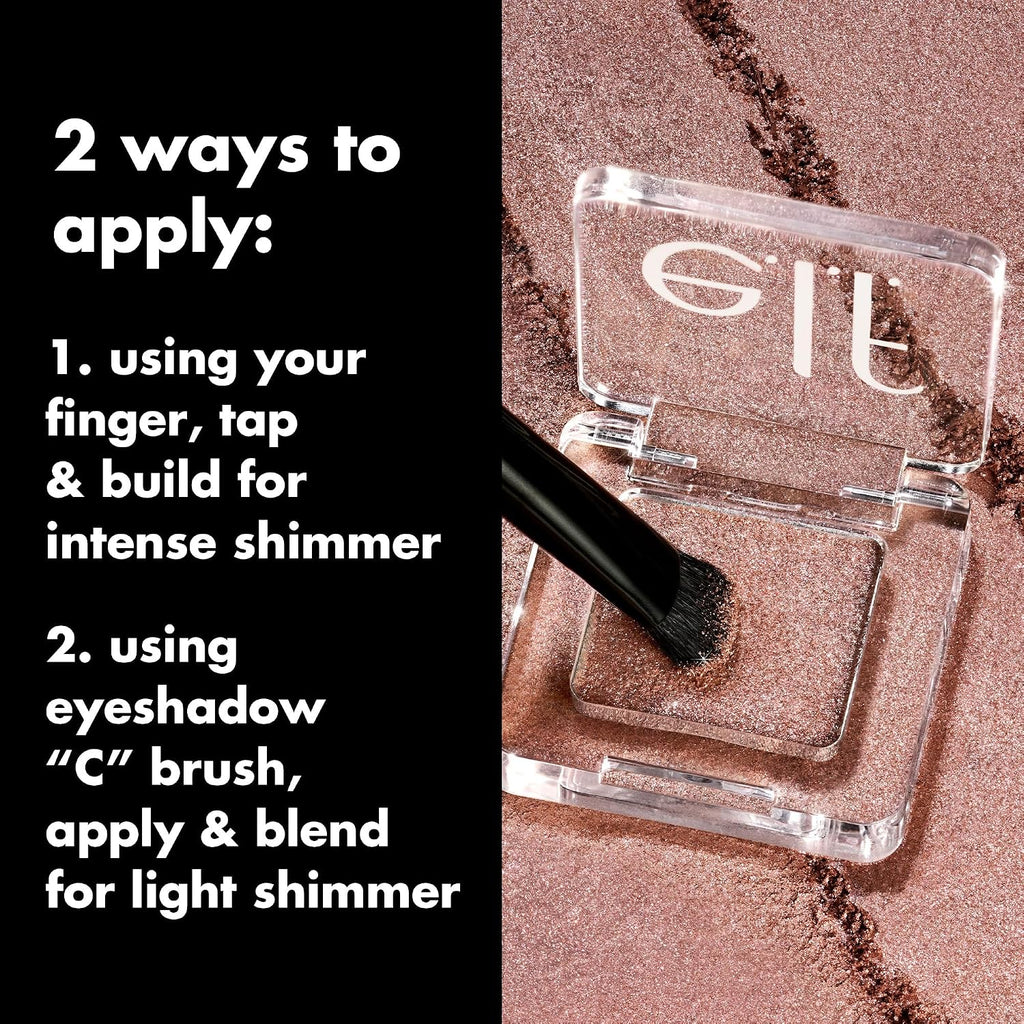 E.L.F. Fine As Fleck Glitter Eyeshadow, Long-Lasting Sheer Eye Makeup With A Shimmer Finish, Soft, Smooth Formula, Vegan & Cruelty-Free, Filthy Rich