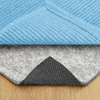 RUGPADUSA - Dual Surface - 8'x10' - 1/4" Thick - Felt + Rubber - Non-Slip Backing Rug Pad - Safe for All Floors