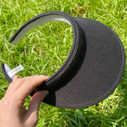 2 Pack Sun Visor Hats Women Men Clip On Wide Brim Visors Hat Outdoor Sports Golf Beach Travel Tennis Caps