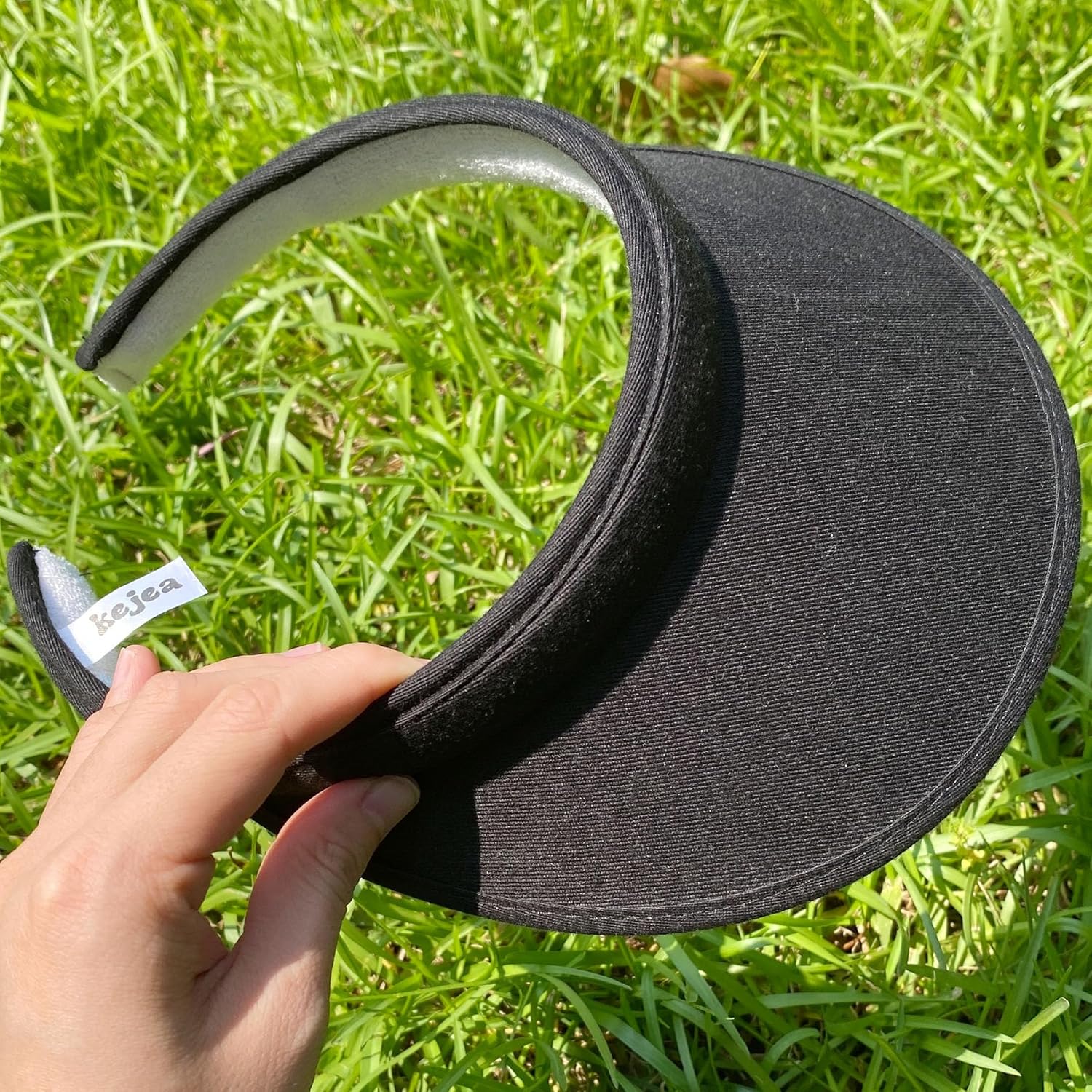 2 Pack Sun Visor Hats Women Men Clip On Wide Brim Visors Hat Outdoor Sports Golf Beach Travel Tennis Caps