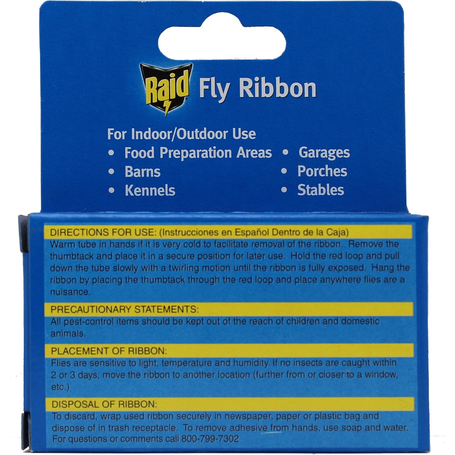 Raid Fly Ribbon Bug & Insect Catcher (4 Pack)