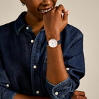 Fossil Women'S Jacqueline Quartz Stainless Steel Watches For Women