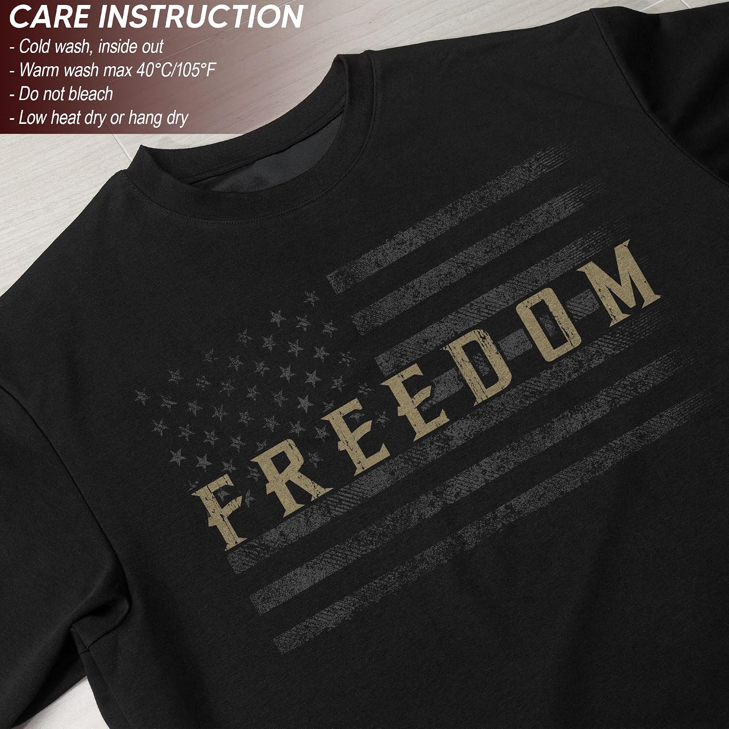 Freedom T Shirt, American Flag Shirt, Freedom Shirts For Men, Patriotic Shirts For Men