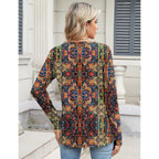 TCOT Women Long Sleeve Crew Neck Tee Tops Trendy Casual Dressy Blouses Spring Clothes Pullover Shirts