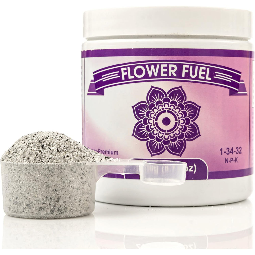 Bloom Booster And Yield Enhancer For Plants - Big, Heavy, Healthy Harvests, For Use In Soil And Hydroponics - Concentrated Phosphorus And Potassium - Flower Fuel 1-34-32, 250G