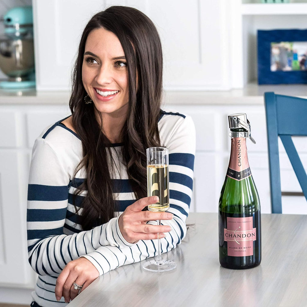 Champagne Stoppers - Patented Seal - Made In Italy - Professional Grade Waf Champagne Bottle Stopper - Prosecco, Cava, And Sparkling Wine Bottle Stopper