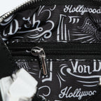 Von Dutch Core Hanna Bag | 6.5” Vegan Leather Mini Crossbody With Logo Hardware, Top Handles & Branded Interior Pouch