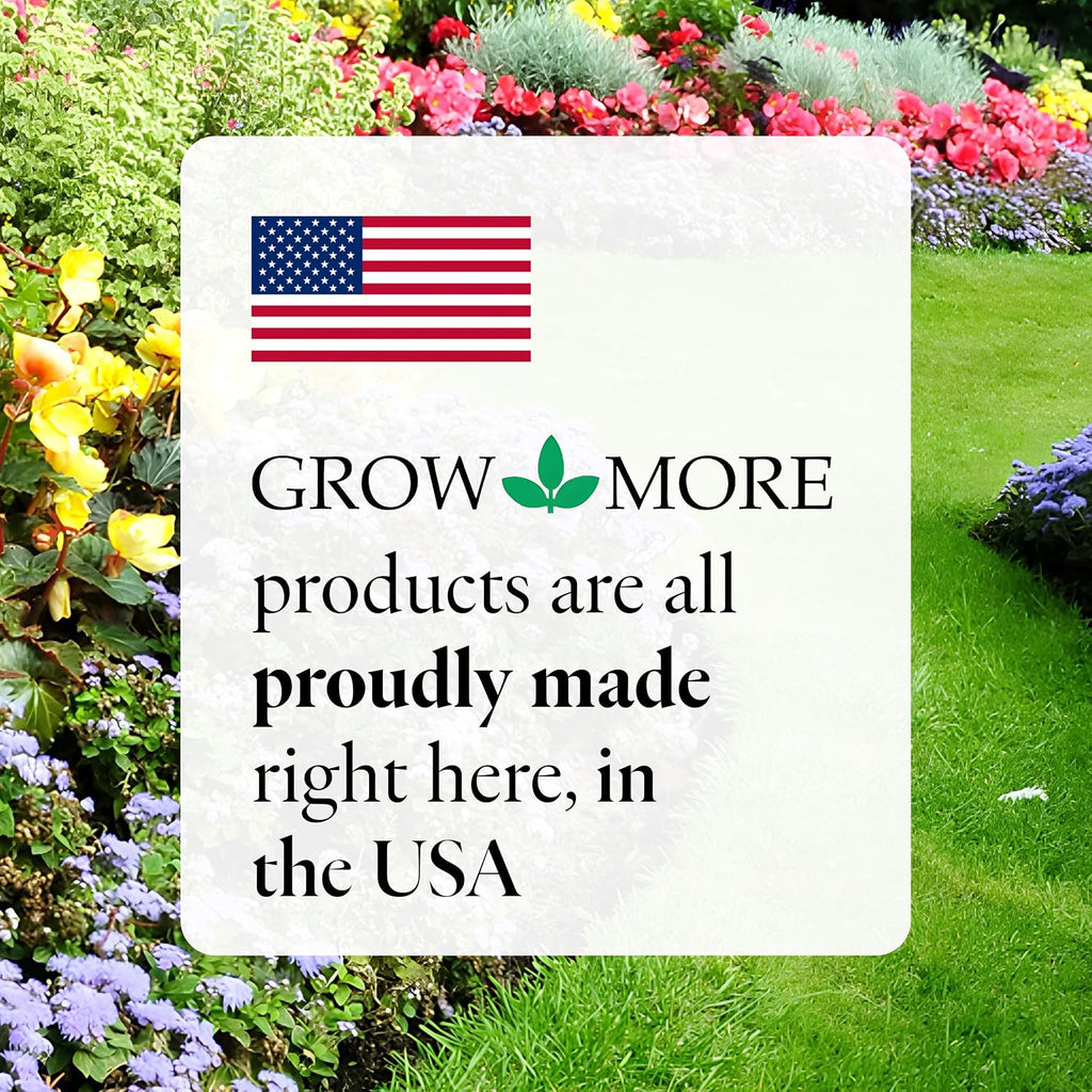 Grow More 0.2-0-0 Eddha Iron Chelate For Greener Plants On Soils With Ph Of 7 Or Above - 1Lb Of Water Soluble Chelated 6% Iron For Plants