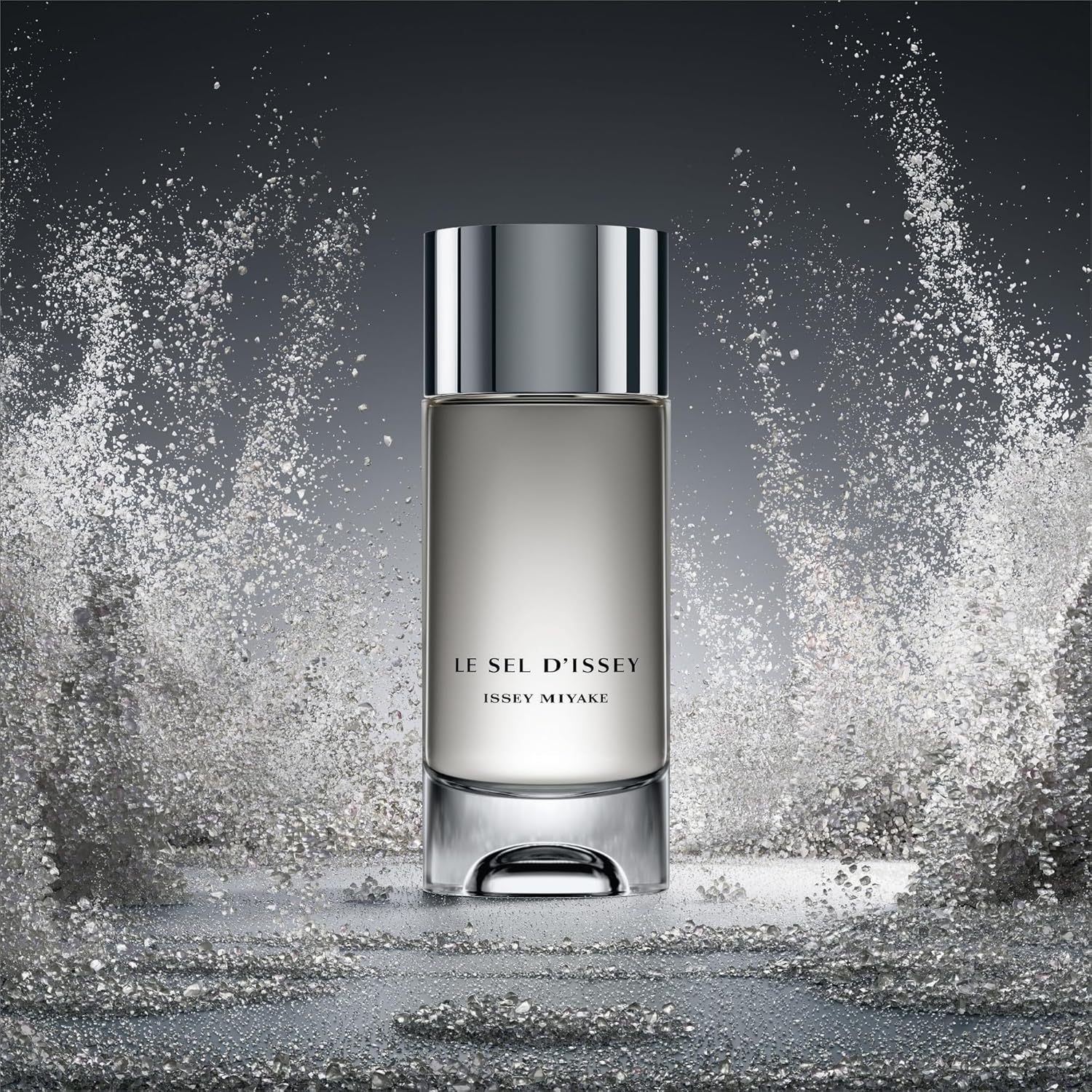 Issey Miyake Le Sel d'Issey Eau de Toilette - Fresh Woody Marine Fragrance for Men - With Salt Accord, Marine Seaweed, Ginger & Cedarwood - Refillable