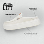 Heydude Women'S Austin Lift Platform Mule | Casual Slip-On Shoes | Lightweight, Comfortable, Stylish Everyday Footwear