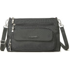 Baggallini Original Everyday 11X7.5 Crossbody Bags Rfid Protected Lightweight Nylon Zippered Travel Purse