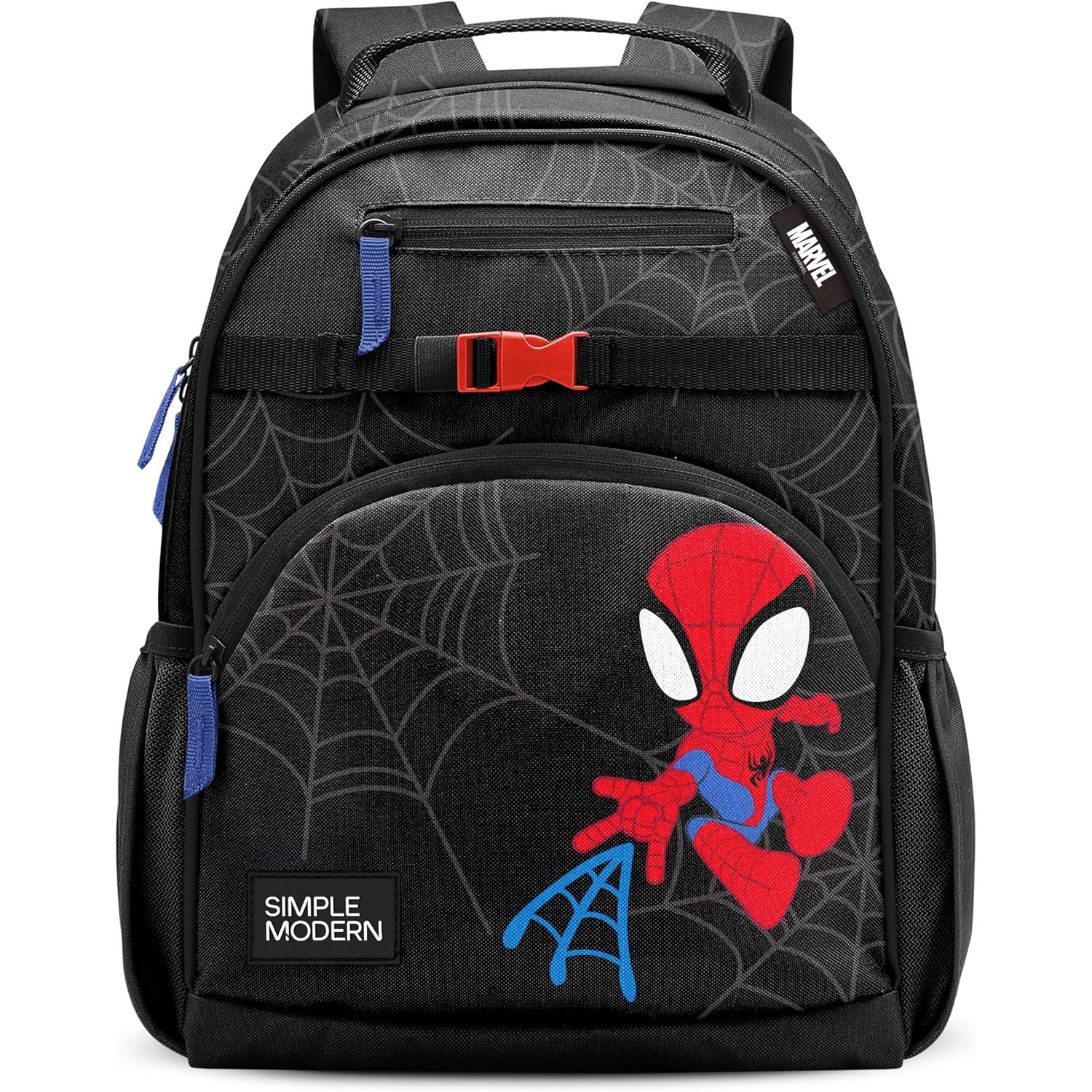 Simple Modern Marvel Spidey Kids Backpack For School, Girls, Boys | 12L | Fletcher Spiderman Bookbag, School Backpack For Toddler, Preschool, Kindergarten | Fits Lunch Box, Cute | Medium