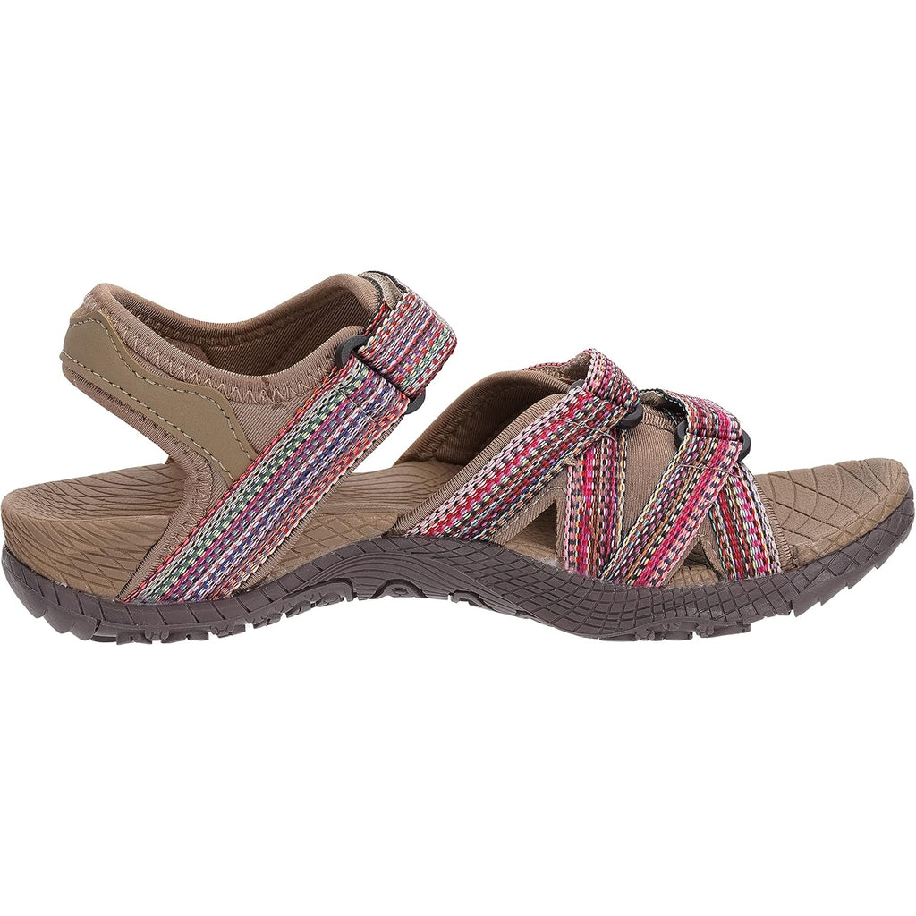 Whitin Women’S Hiking Sandals With Arch Support | Adjustable Hook And Loop Straps | Durable Sport Sandals For Outdoor Adventure