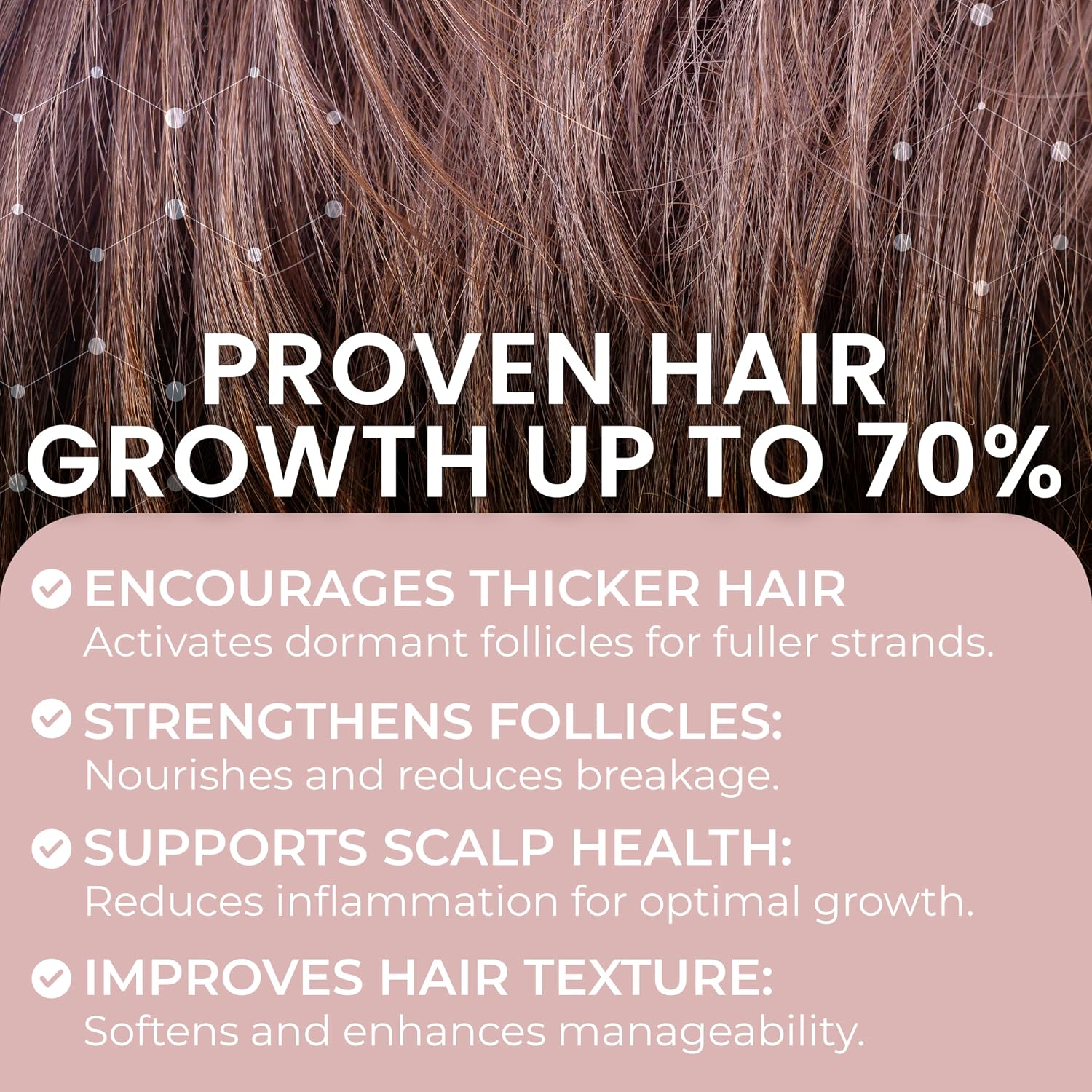 Hair Growth Vitamins Hair Growth Supplements For Women | Supports Thickness And Strength | Helps Reduce Breakage And Thinning | Promotes Healthy Scalp Function | 60 Capsules