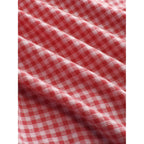Cider Gingham Tops For Women Plaid Going Out Tops Sleeveless Cute Tank Bow Summer Shirt